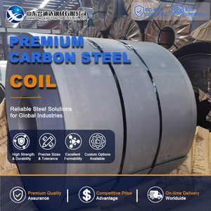 S355JR S235JR Coated Cold Rolled 50mm 1250mm Uncoiling GB T700 Carbon Steel Coil for Steel Structure - Product Image 1