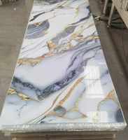 Offre Spéciale 1220*2440 3mm Pvc Uv Conseil Pvc Marbre Feuille Panneau Mural