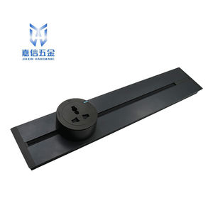 रसोई के लिए जियाक्सिन पावर ट्रैक सॉकेट एल्यूमीनियम आउटलेट काला हटाने योग्य मॉड्यूलर पावर ट्रैक - Product Image 2