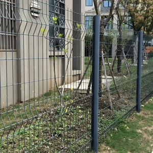 Panel de Malla de Alambre Soldada Curvada en 3D, Verde, para Jardín, Patio Trasero, Almacén, Cercado de Límites con Postes y Soportes - Product Image 3