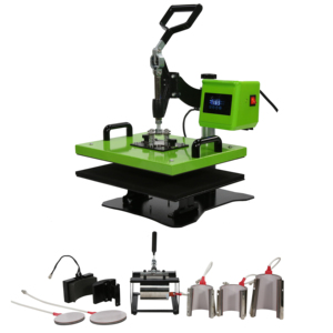Máquina multiusos de prensado en caliente, producto caliente 8 en 1, 2019 impresora plana CE con plóter para venta de 34kg - Product Image 5