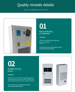 Climatiseur d'armoire industriel 2000W avec réglage intelligent de la température pour armoires de sous-station et moteurs de sous-station - Product Image 3