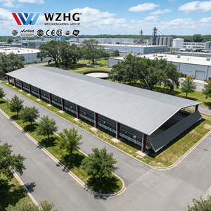 Rectangular Tube Steel Structure Warehouse Cold <b>Chain</b> Facility Manufacturer Custom For Blast Freezer - Product Image 1