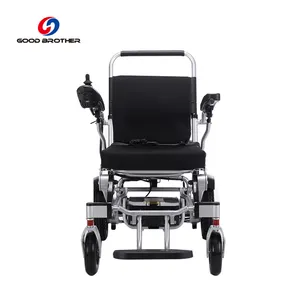 HG-N530C fauteuil roulant électrique tout-terrain à grande vitesse en alliage d'aluminium léger sans embrayage pliant