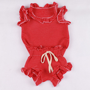 Set di 2 Pezzi per Neonata, Completo in Cotone Waffle con Volant, Body e Pantaloncini, Outfit Estivo per Bambina - Product Image 4