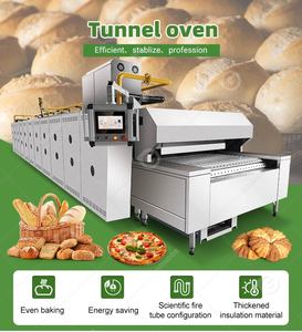Horno de Túnel a Gas Premium, Horno de Cocción Continua, Línea de Producción de Pan Llave en Mano, Cinta Transportadora para Panadería, Fábrica de Galletas y Pizzas - Product Image 3