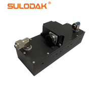 Machine de sérigraphie UV rouleau à rouleau équipée d'une lampe de polymérisation LED UV refroidie à l'eau taille 180*30mm pour imprimante 395nm encre/vernis UV