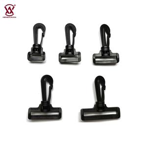 Moschettone girevole clip per grilletto ganci per cordino fibbia per fettuccia portachiavi zaino accessori fai da te plastica 20mm 25mm 32mm 38mm 51mm - Product Image 1