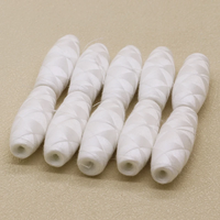 HongQiao 40s Mercerisierter Filament-Kokon-Spulenfaden 100% Polyester mit Geringer Schrumpfung Gefärbter Hochfester Stickerei- und Nähfaden