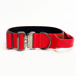 부드러운 네오프렌 합금 및 인쇄 패턴 개인화 된 리본과 1.5 인치 2 인치 전술 개 목걸이 하이 퀄리티 나일론 애완 동물 목걸이 - Product Image 2