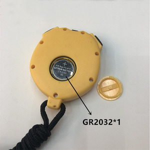 AnyTime Electronic Stopwatch D-113 Water Resistant Handheld Chronograph LCD Display - Product Image 3