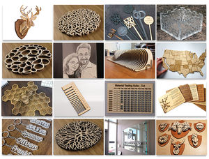 เครื่องตัดและแกะสลักด้วยเลเซอร์ CO2สำหรับการประมวลผลบอร์ดแสดงผลแผงไฟและกล่องบรรจุภัณฑ์ - Product Image 6