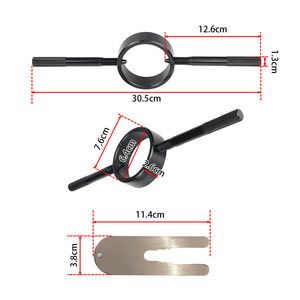 Black Works Racing Fork <b>Spring</b> <b>Compression</b> Tool Kit 30.5cm Universal For Bicycle Inverted Fork Repair - Product Image 1