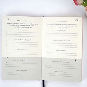 Agenda de Oficina A5/A4 2025 con Cubierta de Lino y PU, Libro de Votos Matrimoniales Personalizado con Diario Impreso, Regalo - Product Image 6