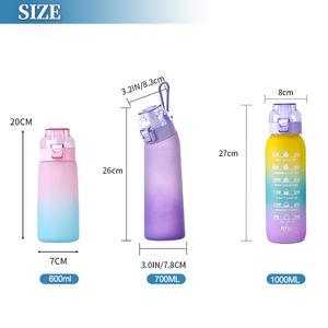 Bouteille d'eau aromatisée TY en stock, 500 ml, avec capsules de saveur, gobelet à eau de haute qualité pour le camping et la pêche - Product Image 3