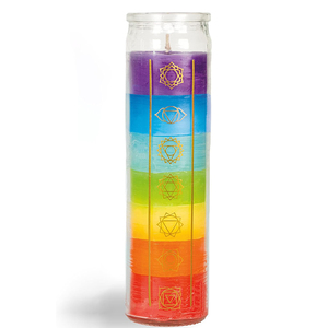 Bougie de prière en cire de paraffine arc-en-ciel pour une dévotion <span class=keywords><strong>fervente</strong></span> Occasion de Pâques Réflexion spirituelle - Product Image 4