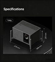 Proyector DLP 4K de Alta Gama XGIMI X50 Ultra 2026 con HDR, Brillo de 6000 CVIA, 3D Integrado, >5000 Lúmenes, Cine en Casa Portátil