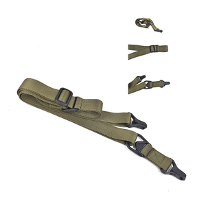 Tmh bán buôn đôi điểm dây đeo nhanh chóng phát hành săn bắn ngoài trời mang theo polyester nylon nặng nhiệm vụ điều chỉnh chiến thuật Sling - Product Image 2