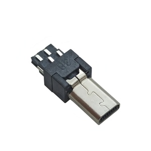 <span class=keywords><strong>Mini</strong></span> <span class=keywords><strong>USB</strong></span> Tipo <span class=keywords><strong>B</strong></span> Conector macho de <span class=keywords><strong>8</strong></span> pines Terminal de soldadura Conector <span class=keywords><strong>USB</strong></span> con cabeza macho para una transferencia de datos eficiente - Product Image 2