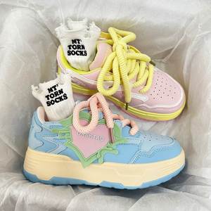 Zapatillas Blancas de Mujer Virales Primavera-Otoño 2026, Zapatillas Casuales de Suela Gruesa que Combinan con Todo, Zapatillas Deportivas de Moda para Correr - Product Image 2