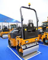 Compacteur hydraulique complet XMR303, largeur de tambour 1200 mm, haute fréquence de vibration pour la rénovation des chaussées des parkings
