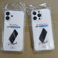 Coque de téléphone transparente antichoc en TPU pour iPhone, accessoires de téléphone portable, coque de téléphone transparente