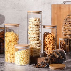 โหลแก้วใส่เทียนใสขนาด7ออนซ์200มล. ภาชนะบรรจุพร้อมฝาไม้ไผ่สำหรับทำเทียนหอม - Product Image 4