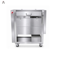 Automatische aardappelschilmachine Commerciële 304 roestvrijstalen elektrische wortelgroenteschiller voor gember en taro