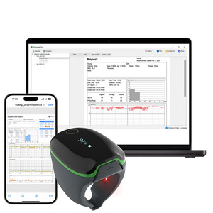 Wellue O2ringS Bague Connectée Bluetooth de Surveillance <span class=keywords><strong>du</strong></span> <span class=keywords><strong>Sommeil</strong></span> et de la Santé, <span class=keywords><strong>Capteur</strong></span> SpO2 Oxymètre de Pouls Numérique - Product Image 4