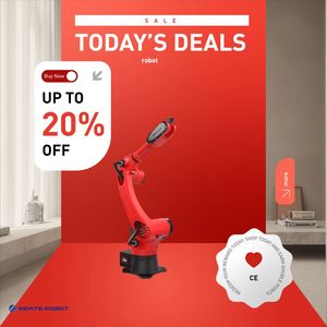 BORUNTE BRTIRWD1510A Longueur 1500mm Manipulateur CNC Moteur PLC Machine de soudage TIG MIG Laser Bras robotisé 6 axes Automatique Industriel - Product Image 5