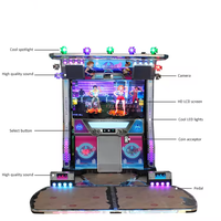 Nouvelle arrivée Arcade Dance Machine 2 Player Interactive Pump It Up Music Rhythm Dance Revolution Arcade Machine à vendre