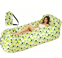 Fauteuil de plage gonflable, accessoires de camping, canapé gonflable, chaise longue gonflable pour le camping