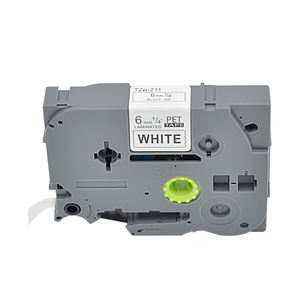 Cho Brother máy in tương thích nhiều lớp nhãn Băng TZE-211 màu đen trên trắng 6 Mét Băng - Product Image 1