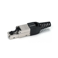 Conector Modular RJ45 CAT6A FTP sin Herramientas para Cableado Integrado