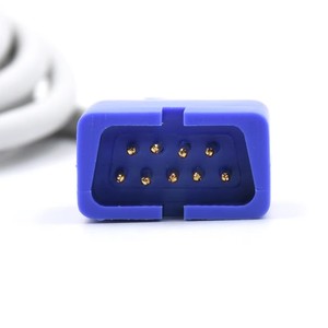 Capteur SpO2 à embout souple compatible Nellcorr DS100A / NPB-3930, connecteur DB 9 broches à connexion directe, pour adulte - Product Image 6