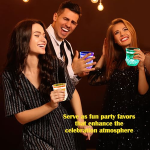 Vasos Luminosos al por Mayor, Recuerdos para Fiestas, Vasos que Brillan en la Oscuridad, Vasos con Luces LED Intermitentes, Vasos Divertidos para Beber - Product Image 4