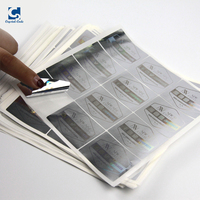 Autocollants holographiques en 3d, étiquettes adhésives, avec étiquettes en papier, grattage sur la feuille, pour timbre, Art en résine