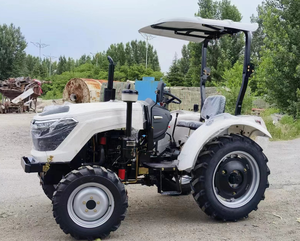 Tractor Agrícola Mini de Gasolina con Cabina Calefactada, Barra Antivuelco, Neumáticos Anchos, 25hp, 30hp, 40hp, 50hp, con Arado, Disco de Arado y Plow Tipo Deere - Product Image 4