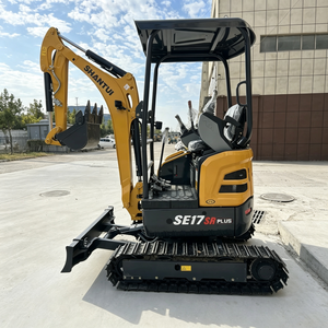 Nouvelle pelle sur chenilles Shantui SE17SR, capacité de la benne de 0,04 m³, jaune, compacte, haute efficacité, pour moteur D902 - Product Image 6