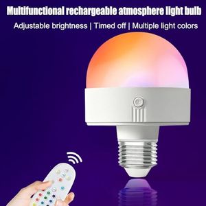Dimmbare Fernbedienbare Kabellose Magnetische Batteriebetriebene Glühbirnen Tragbare Lampen Wiederaufladbare Glühbirne Nachtlicht - Product Image 2