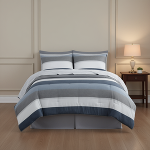 Db Floral Printed 8-Piece <b>Comforter</b> <b>Set</b> King Queen Cotton Polyester Woven Classic Bedding Home Use - Product Image 2