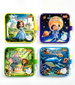 Álbum de Acuarelas EVA para Colorear con Diseños Impresos para la Educación Artística Infantil, Regalo para Cumpleaños y Festividades - Product Image 5