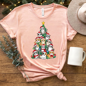 Vêtements propose des t-shirts pour hommes élégants et à séchage rapide, à thème de Noël, imprimés, en tricot léger, 100% polyester, vente en gros - Product Image 2