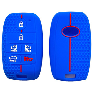 Nueva Funda Protectora <span class=keywords><strong>de</strong></span> Silicona para Llave <span class=keywords><strong>de</strong></span> Coche con 6 Botones, Carcasa para Llave Remota para <span class=keywords><strong>Kia</strong></span> Sedona/Grand/<span class=keywords><strong>Carnival</strong></span>/Sorento L580, Caja <span class=keywords><strong>de</strong></span> Accesorios - Product Image 4