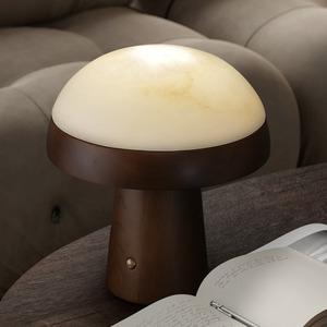 Designer Creative <b>Table</b> <b>Lamp</b> Solid Wood Cloud Stone Led Light Living Room Bedroom <b>Study</b> Desk <b>Lamp</b> - Product Image 2