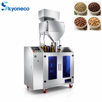 Machine de remplissage et de scellage automatique de granulés avec contrôle numérique PLC, facile à utiliser pour les produits alimentaires