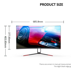 Nhà Máy Bán Hàng Trực Tiếp 27 "Inch Phẳng Cong IPS Màn Hình 1K 2K 4K Độ Phân Giải Chơi Game Màn Hình 165Hz - Product Image 3
