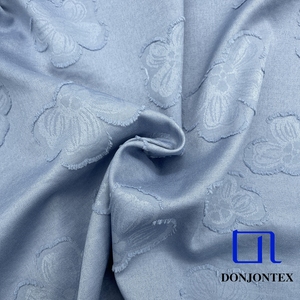 Tela Jacquard CEY ecológica de poliéster 100% de calidad superior para camisas de mujer, ropa de dormir para bodas y niñas - Product Image 1