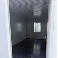 Maisons modulaires préfabriquées en conteneurs en bois, 10 pieds, 20 pieds, 40 pieds, design portable et démontable, unités de bureau, de chambre et d'hôtels
