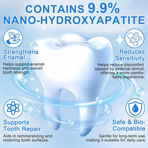 Wholesale Whitening <strong>Toothpaste</strong> - Fluoride Papain Enzym Anti-Cavity <strong>Toothpaste</strong> Reduce Tooth Dentifrice Stains Teeth For Oral Care - Product Image 4